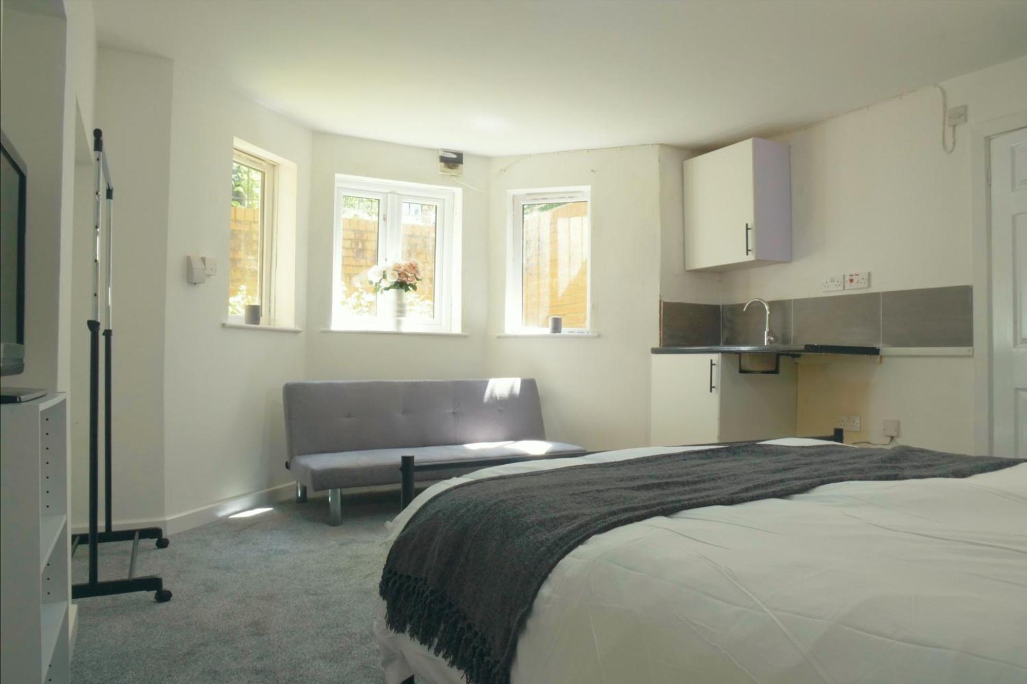 Cosy & Modern 1 Bed Studio Apart-Hotel Leamington Spa Eksteriør billede